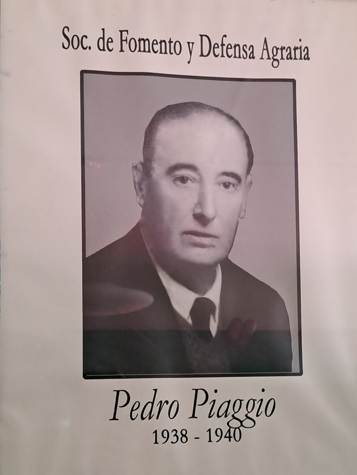 Nombre del Presidente