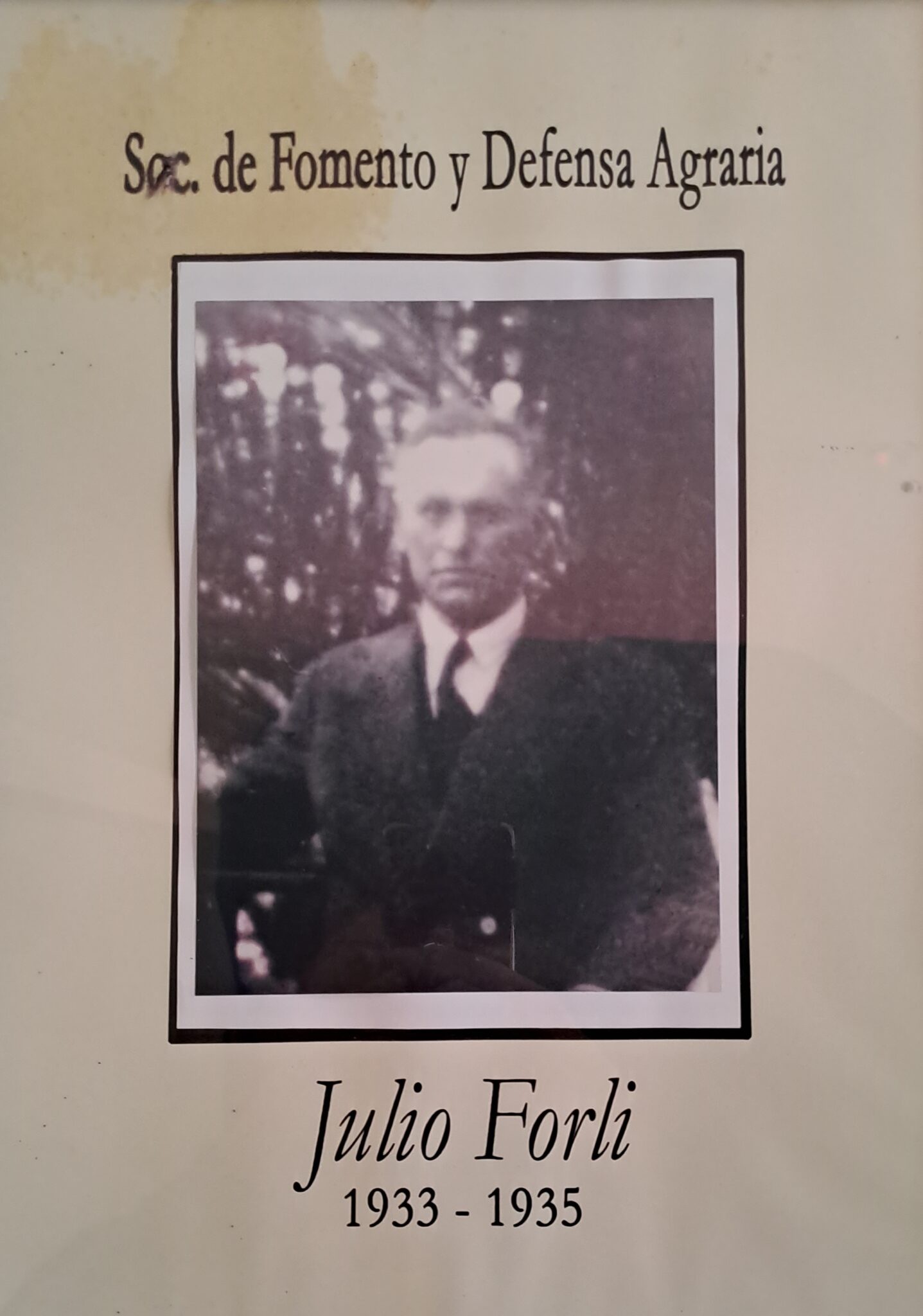 Nombre del Presidente