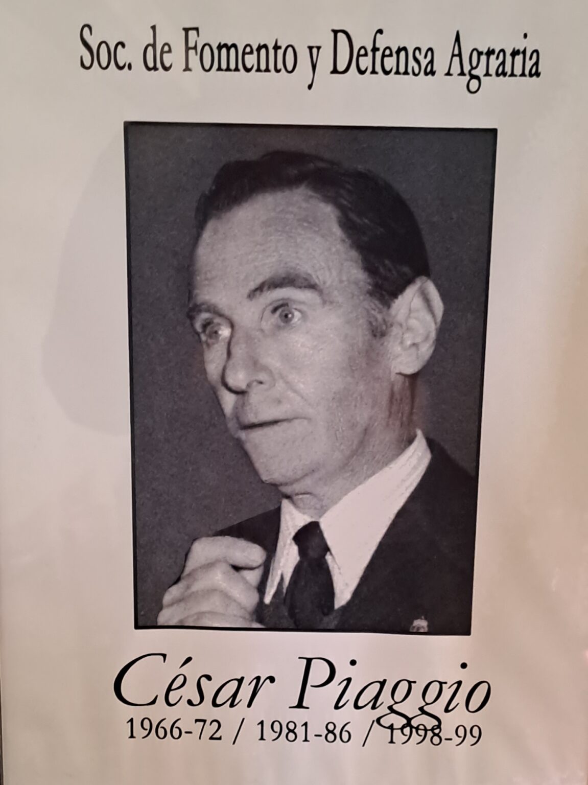 Nombre del Presidente